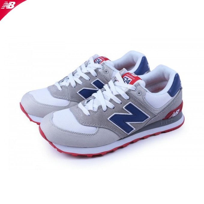 new balance 574 vintage rouge